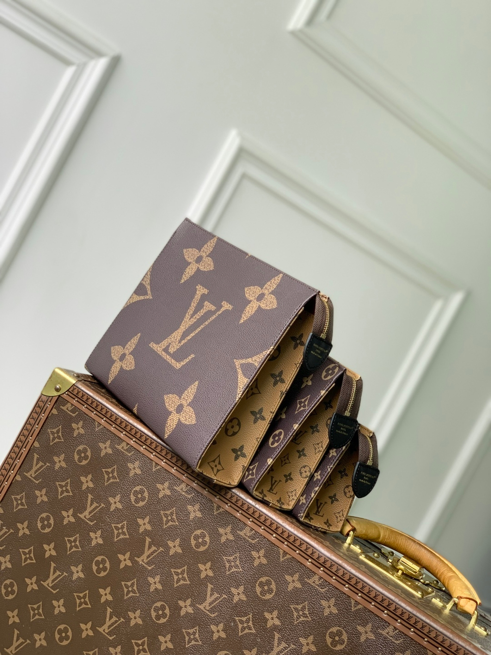 Louis Vuitton Trio Toilet Pouch