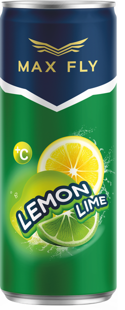 MAX FLY - LEMON LIME 250ML 1/24