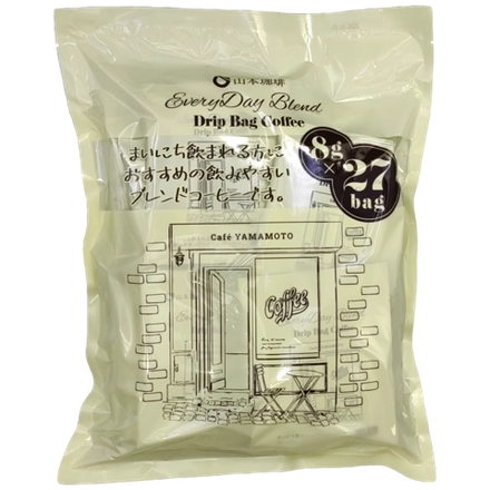 Кофе молотый Yamamoto EveryDay Blend в дрип-пакетах в большой упаковке