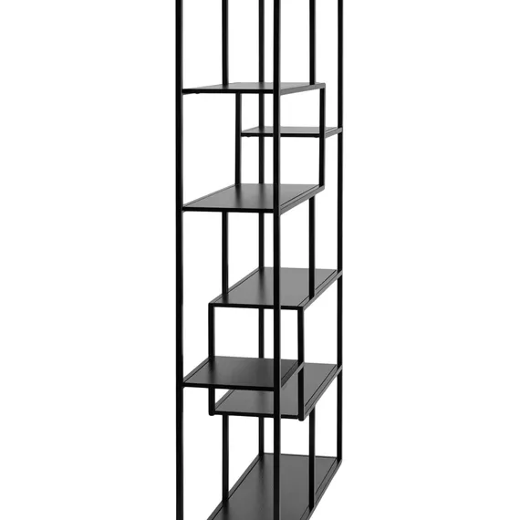 Стеллаж Evan, 200х120 см, черный