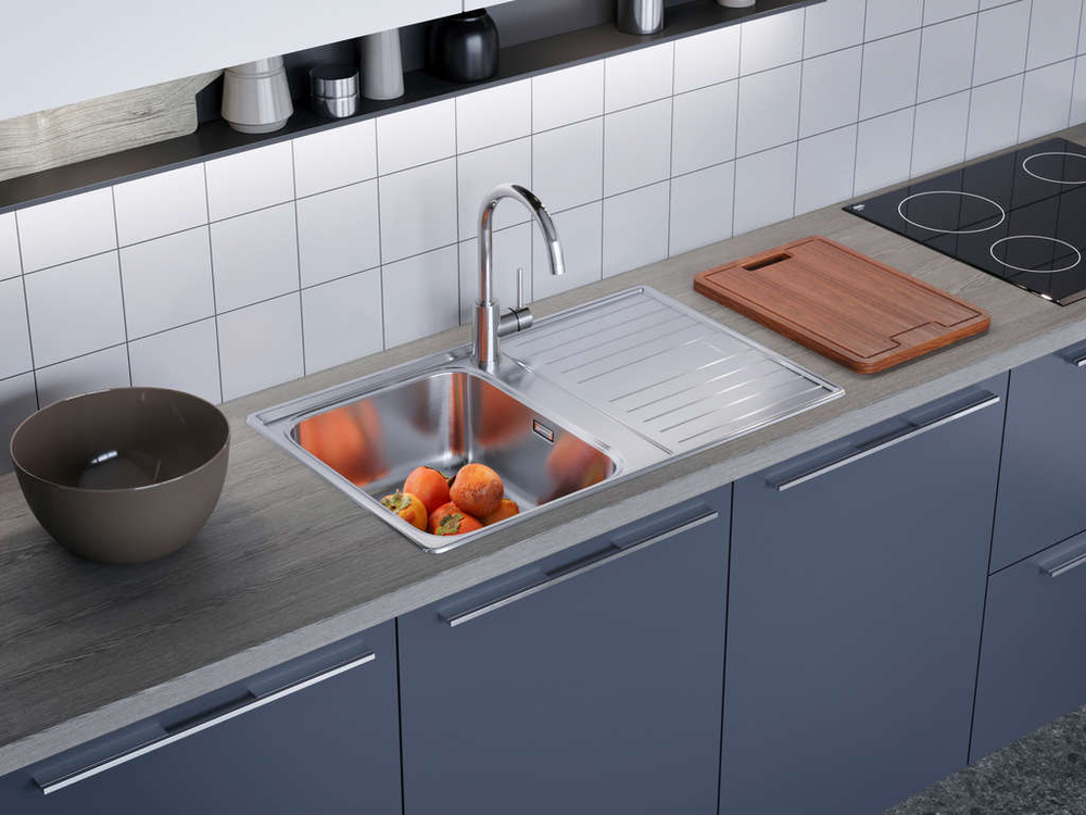 Мойка Omoikiri Sagami 79-IN нерж. сталь | Нержавеющая сталь