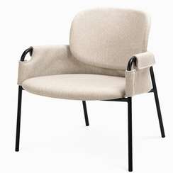 Лаунж-кресло Lok, бежевое