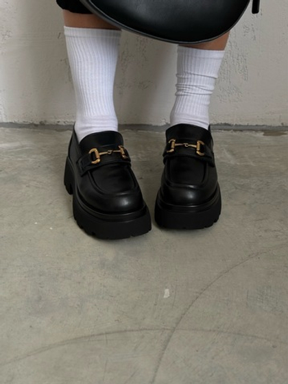 Лоферы из натуральной кожи