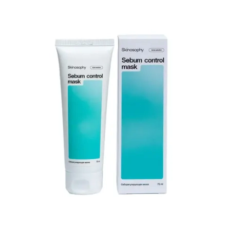 Skinosophy Sebum control mask Себорегулирующая маска для лица 75ml