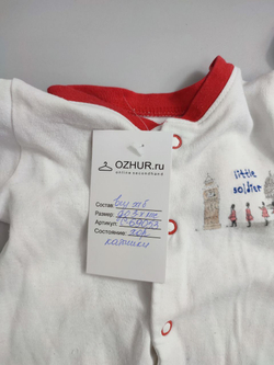 Слип с принтом на 1-3 месяца