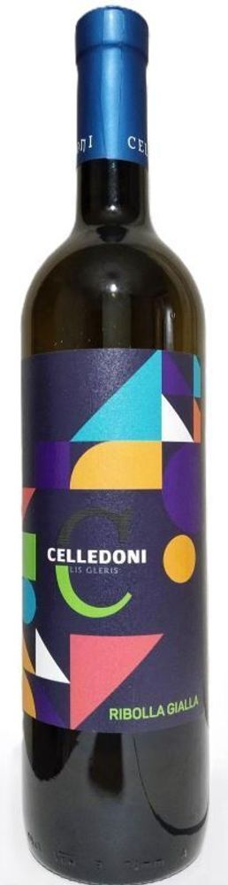 Вино Риболла Джалла сух бел 0,75 11,5% Целледони Италия