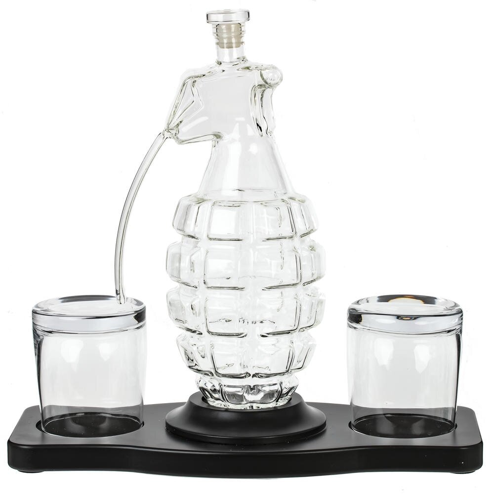 Графин Граната с 2-мя стаканами