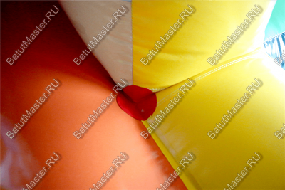 Коммерческий надувной батут "Сундучок с крышей"