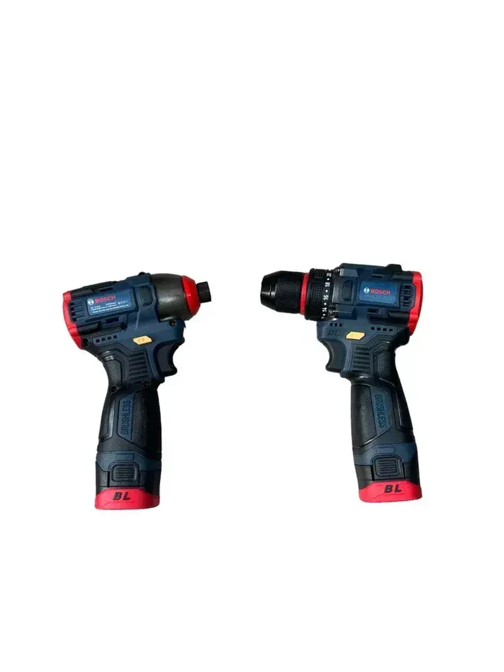 Набор 2в1 Bosch шуруповерт винтоверт бесщеточные 12V