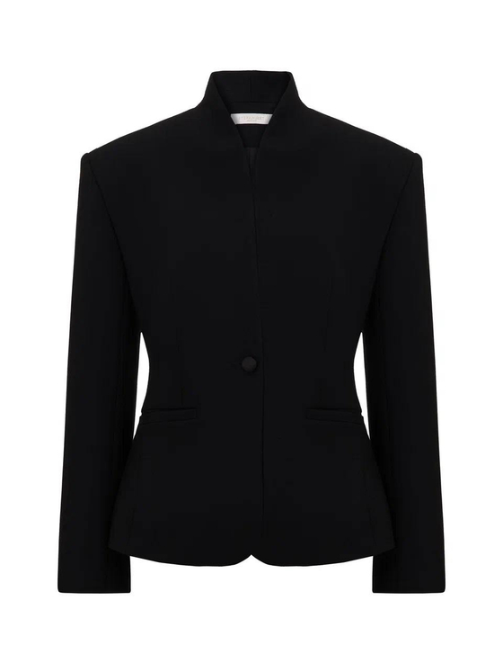 Жакет Силуэт, черный