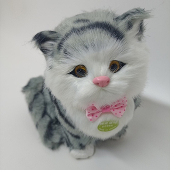 Игрушка из натурального меха "Кот"