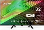ЖК телевизор Digma DM-LED32SBB36(FHD Smart,Салют ТВ,frameless)