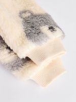 Комбинезон / Cлип флисовый для малышей Next N77-749, Кремовый