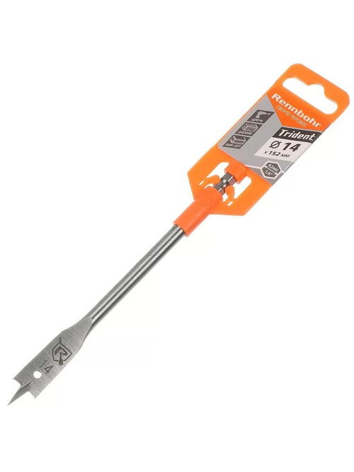 Сверло по дереву перовое 14х152мм Rennbohr