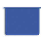 Папка д/тетрадей А5 молния сверху, пластик 230/190/55 Синяя (Пчелка)