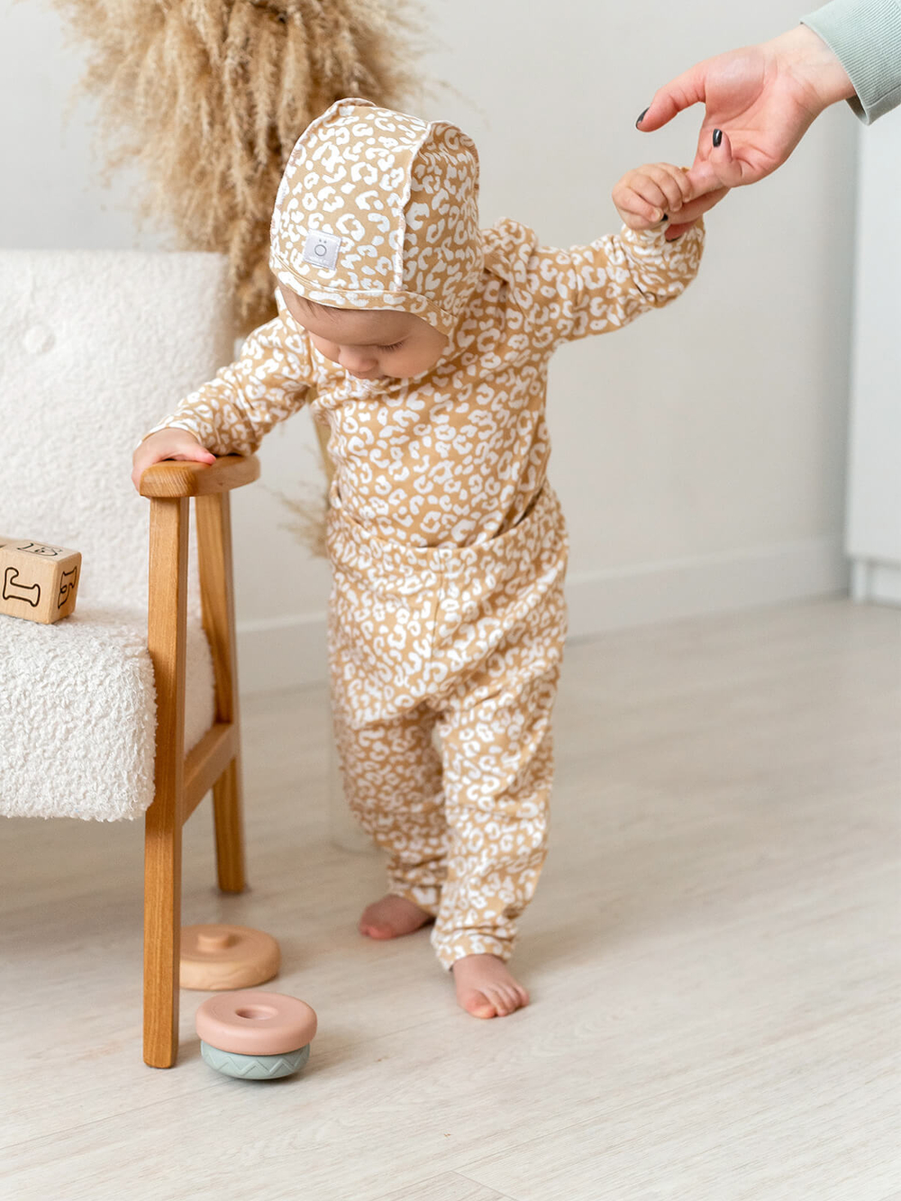 Штанишки Mjölk Sand Leopard