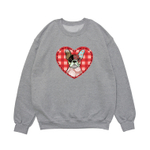 Свитшот "Разноцветный Французский бульдог"