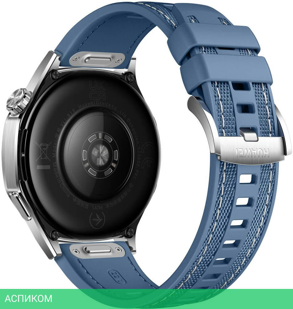 Умные часы Huawei Watch GT 5 46мм Vili-B19W Blue Woven Strap (55020DGJ)