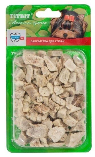 Titbit легкое говяжье для дрессуры Б2-М для собак 100 гр