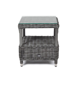 "Форио" столик кофейный из искусственного ротанга, цвет графит