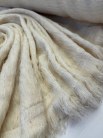 Шерсть с шелком Fendi молочная