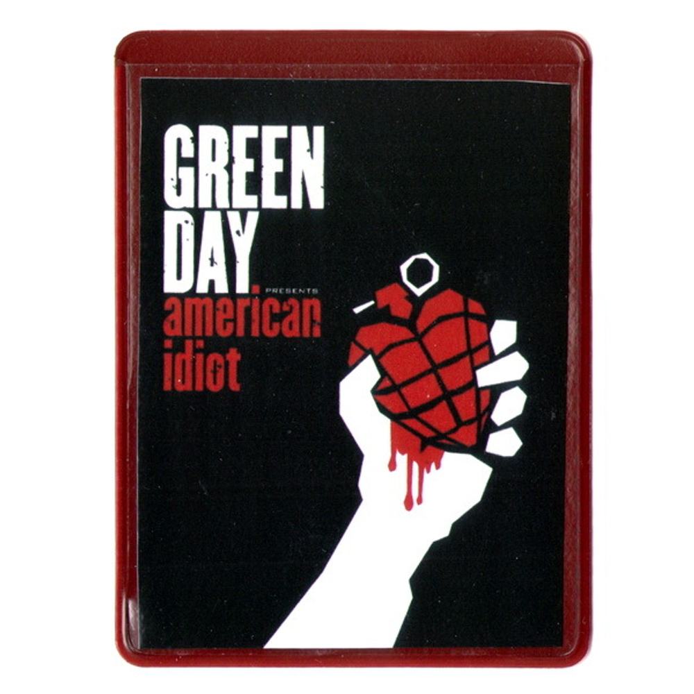 Чехол для проездного Green Day- American Idiot