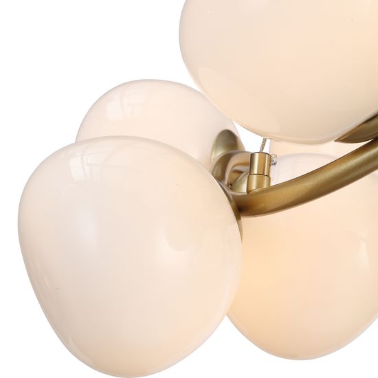 SL1519.303.12 Светильник подвесной ST-Luce Латунь/Белый G9 12*5W 4000K SWEVEN