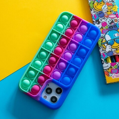 Чехол-антистресс Pop it для iPhone 12/12 Pro, 012639