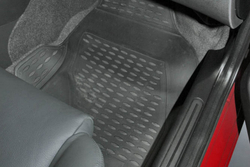 Коврики Standard, в салон ALFA ROMEO 147 12/2000- , 4 шт. (полиуретан, чёрные) Element.NLC.02.02.210