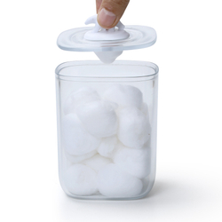 Контейнер для хранения 9х9х13.5см Qualy Polar bear ocean