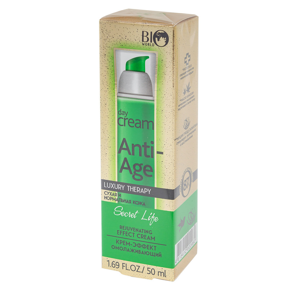 (LUXURY THERAPY) Крем-эффект омолаживающий, 50 мл La and Te Kit##Bio World BW-0960