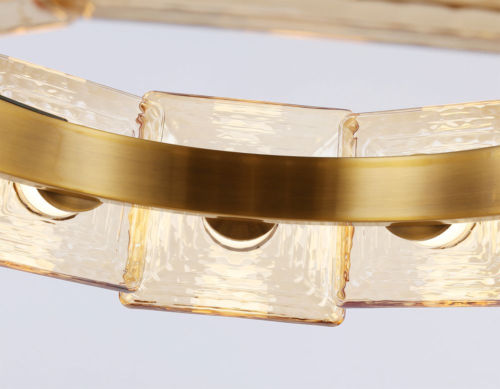 Ambrella Подвесная светодиодная люстра Crystal LH31021