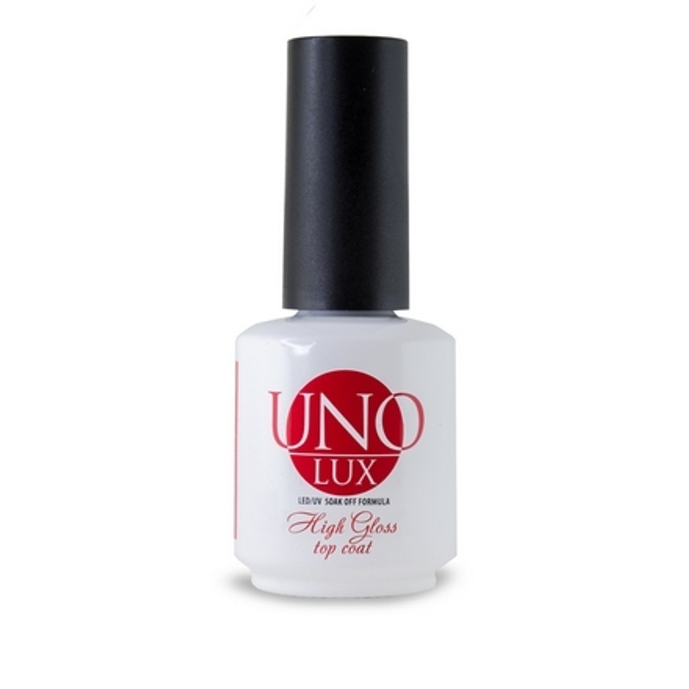 Верхнее покрытие "UNO LUX Hign Gloss Top Coat" 15мл