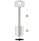 Заготовка сувальдного ключа 12794 SKM1D ск2