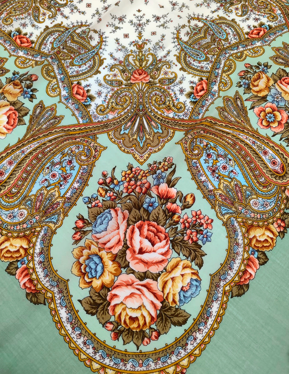 Павловопосадский платок Сольвейг 1549-3