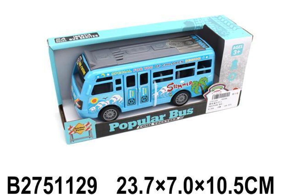 Автобус ин. 23см, коробка Y638A
