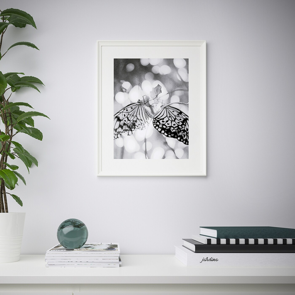 IKEA KNOPPÄNG  (ИКЕА КНОППÄНГ)  -  Рамка, белая, 40x50 см