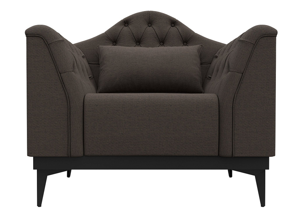 Кресло Флорида, Амур 05 коричневый, Рогожка, 123032