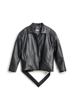 Кожаная куртка URBAN Black