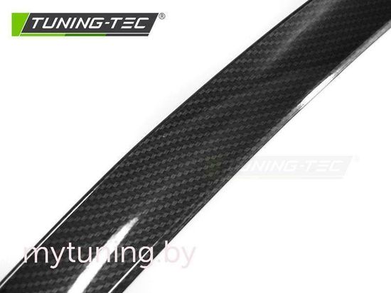 Спойлер на крышку багажника для BMW 5 F10 (10-16) под карбон в стиле M5