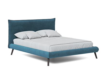 Мягкая двуспальная кровать НАДИН 1