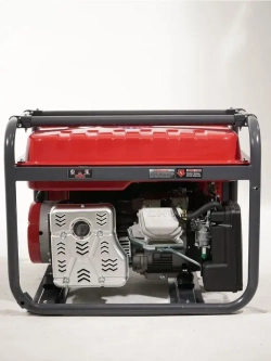 Генератор бензиновый электрический Powerac PR13700H2E (11кВт, 220В, 18л.с., ЭЛЕКТРОСТАРТЕР + АКБ)
