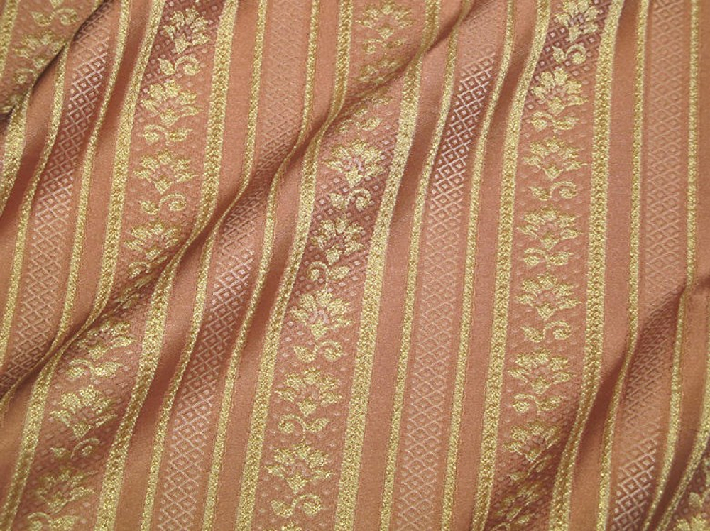 Жаккард Парадиз полоса коралл