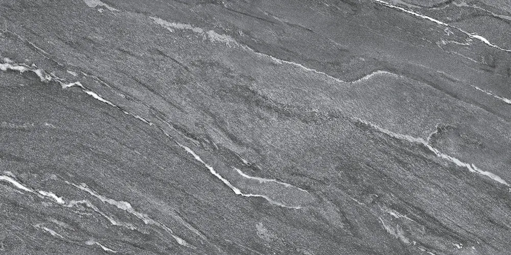 Керамогранит Alma Ceramica GFA114NXT70R Nexstone 114x57 черный сахарный под камень