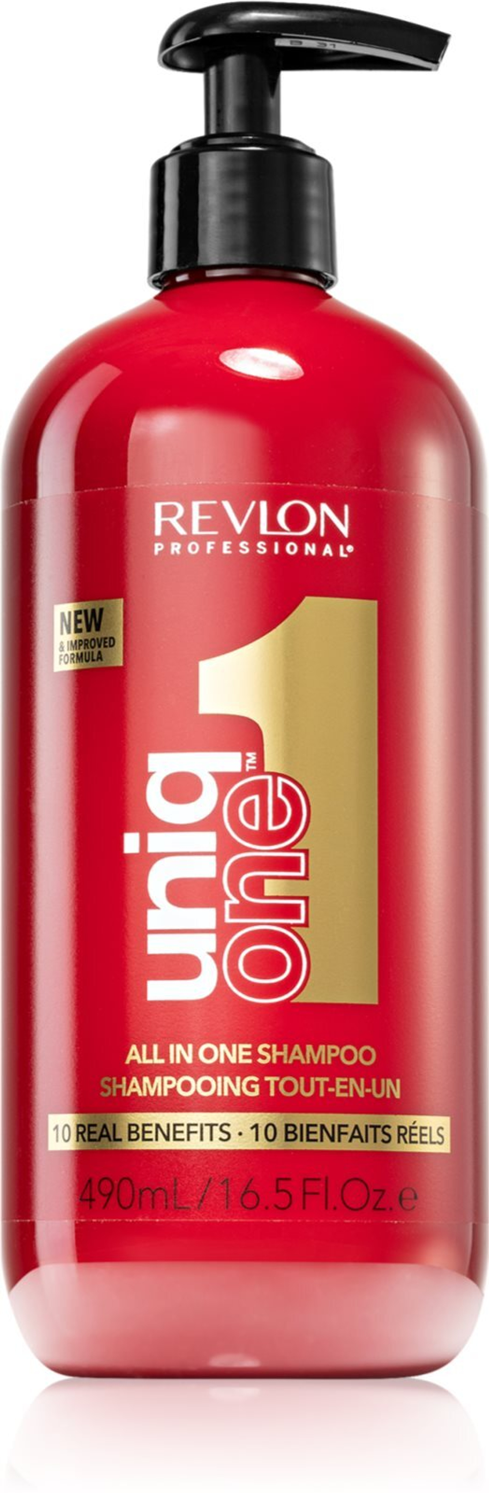 Revlon Professional Uniq One All In One Classsic - питательный шампунь для всех типов волос /   490  ml  / GTIN 8432225129846