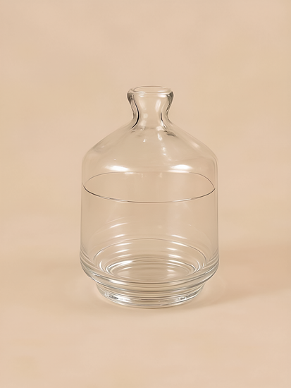 Сахарница из стекла 260 мл. с крышкой