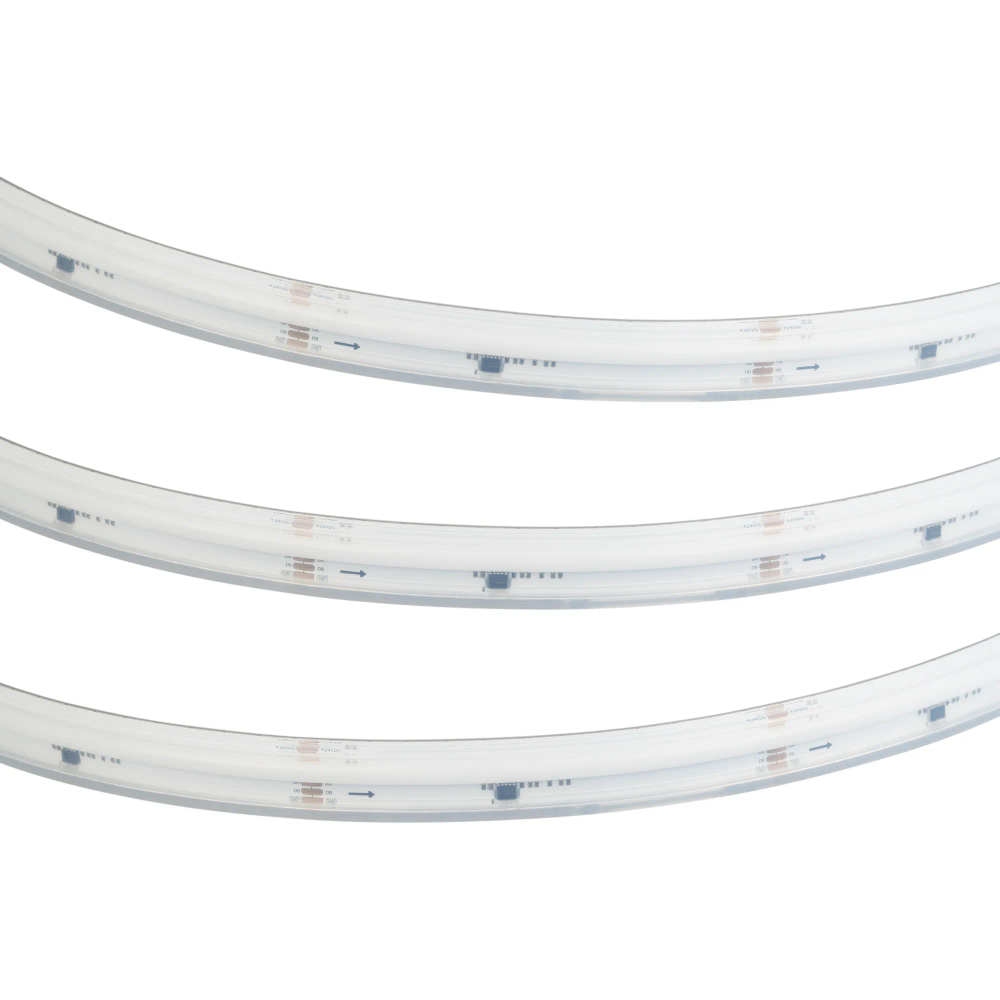 Светодиодная лента герметичная DMX-COB-PS-X1008-21mm 24V RGB-PX126 (11 W/m, IP67, CSP, 5m) (Arlight, -) 059821