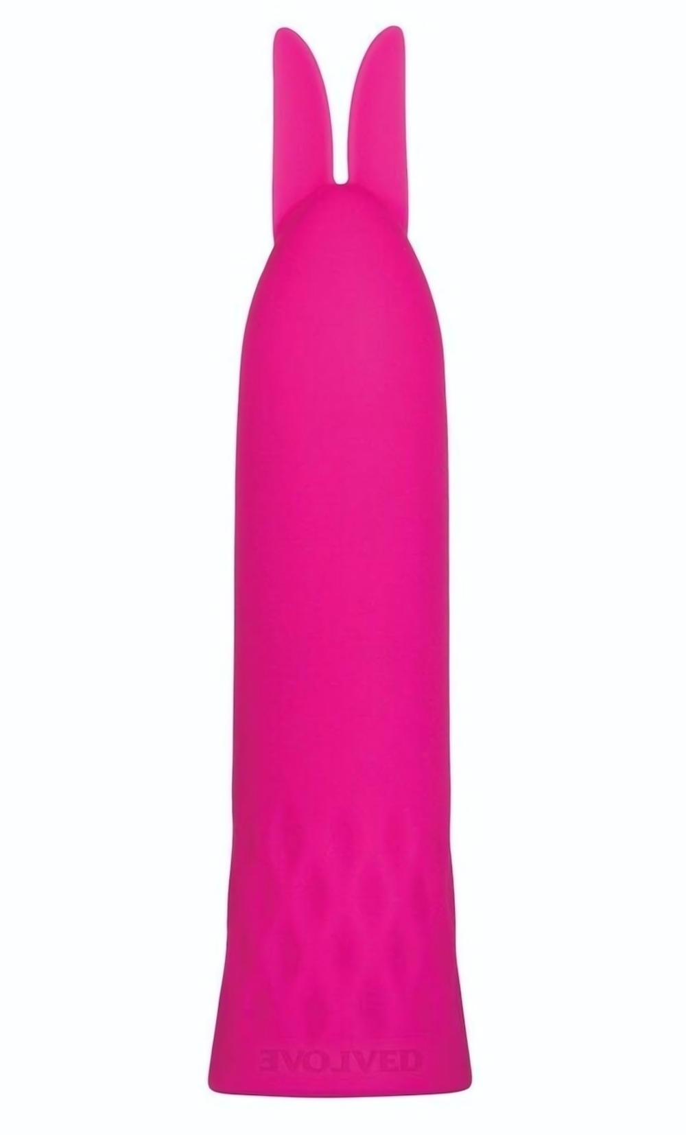 Розовая вибропуля с кроличьими ушками Bunny Bullet - 10,5 см. (Цвет: розовый)