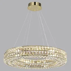 4926/85L L-VISION ODL24 597 золото/металл/хрусталь Люстра LED 85W 4000K 5074Лм PANTA