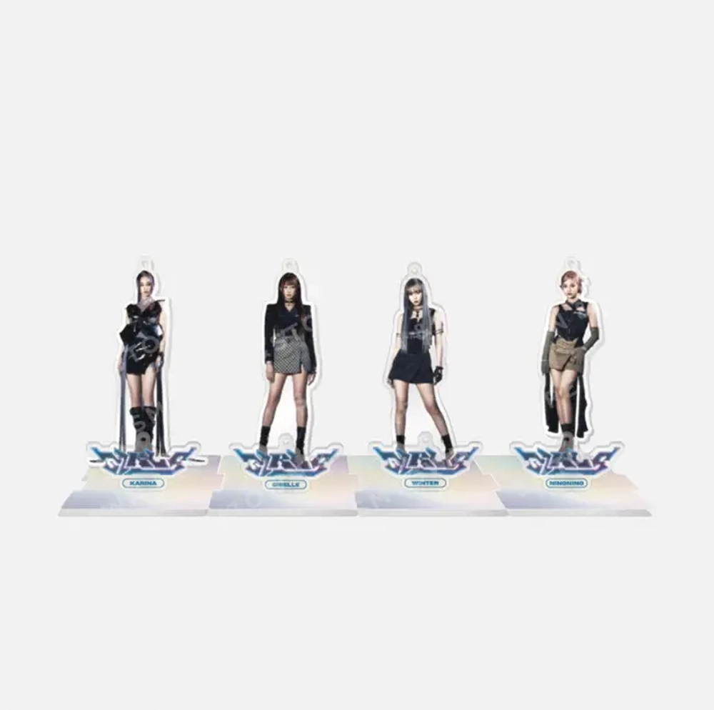 Мерч aespa - Girls (Acrylic Stand Keyring)